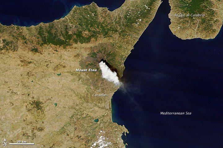Italy's Mount Etna Rumbles On