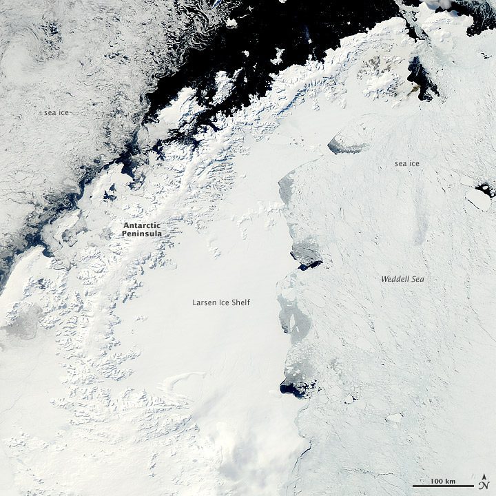 Operation IceBridge Observes Antarctica from Above