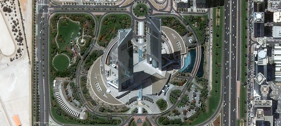 Satellite Images Illustrate Dubai's Rise