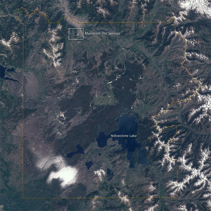 Satellites Keep Tabs on Yellowstone's Plumbing