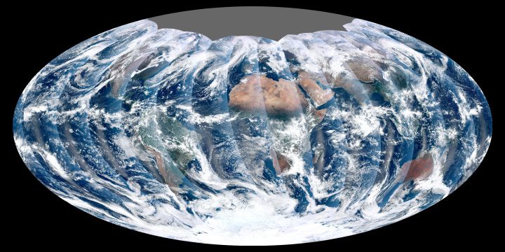 Satellite Sensor Provides Ultimate Panoramic View