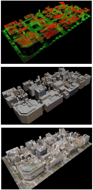 Use LiDAR, Oblique Images to Texture 3-D City Models