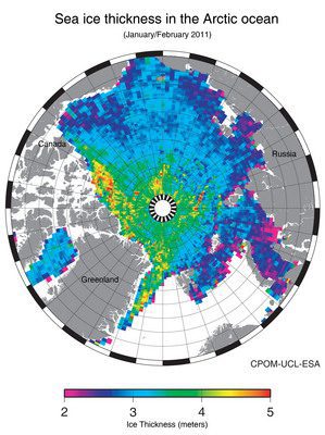 Milestone Map Catalogs Fragile Arctic Sea Ice