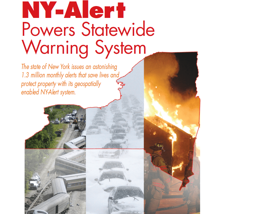 NY-Alert Powers Statewide Warning System