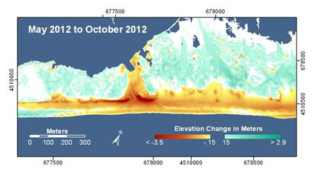 LiDAR Maps Reveal Coastal Vulnerability