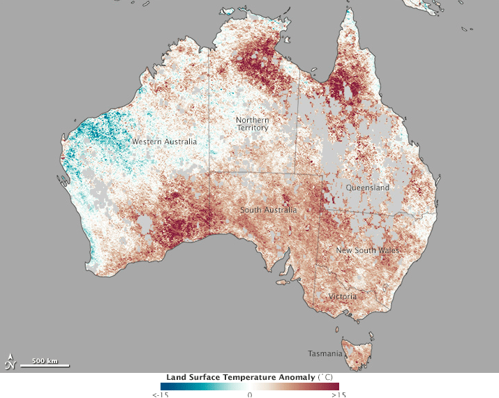 Intense January Heat Invades Australia