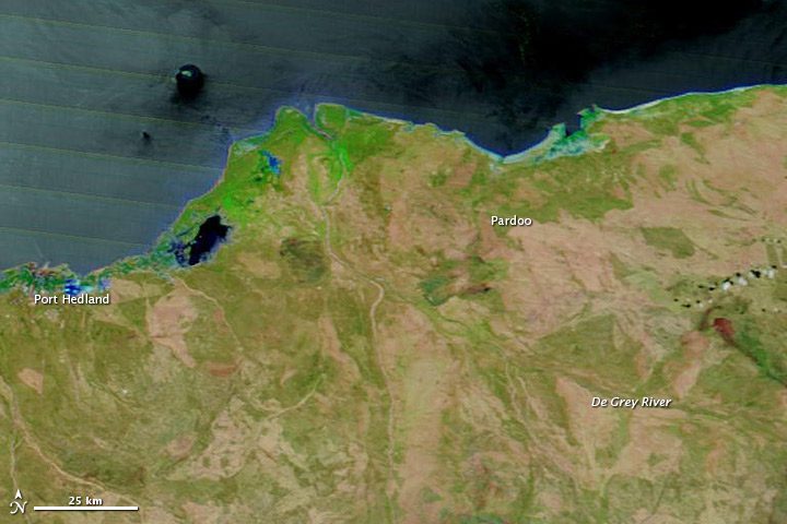 NASA Satellite Observes Australia Flooding