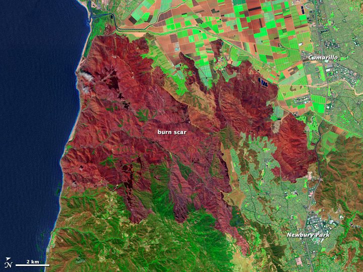 Fire Severity Mapped from Space