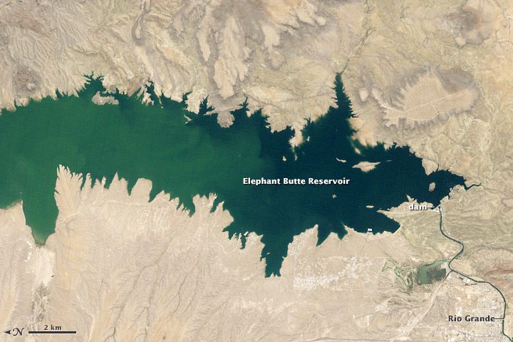 Drought Devastates New Mexico Reservoir