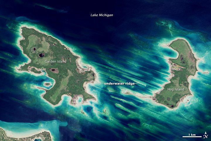 Stubborn Michigan Islands Resist Erosion