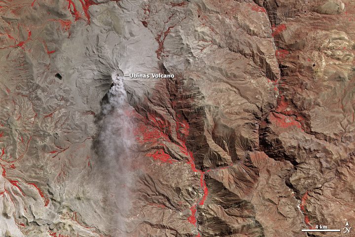 Peru's Ubinas Volcano Acting Up Again