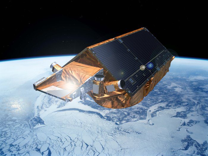 CryoSat Delivers Arctic Sea-Ice Thickness Data