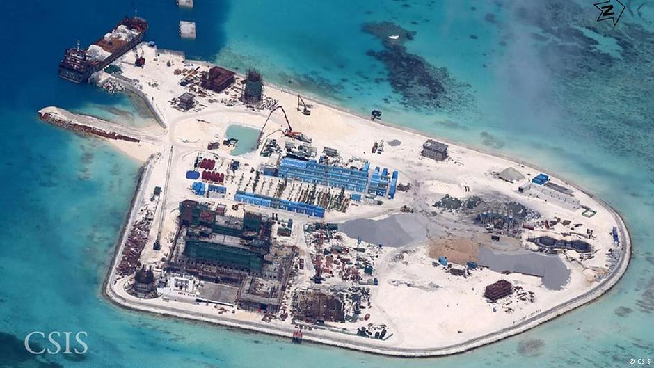 Surveillance Images Document China's Island Expansion in the South China Sea