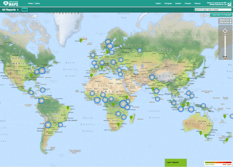 UNICEF's Voices of Youth Maps Creates a Digital Map of Climate Risk