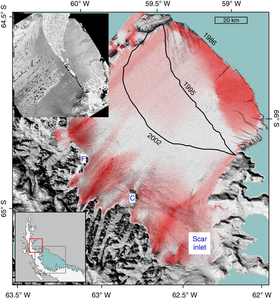 NASA Predicts Coming Collapse of the Larsen B Ice Shelf