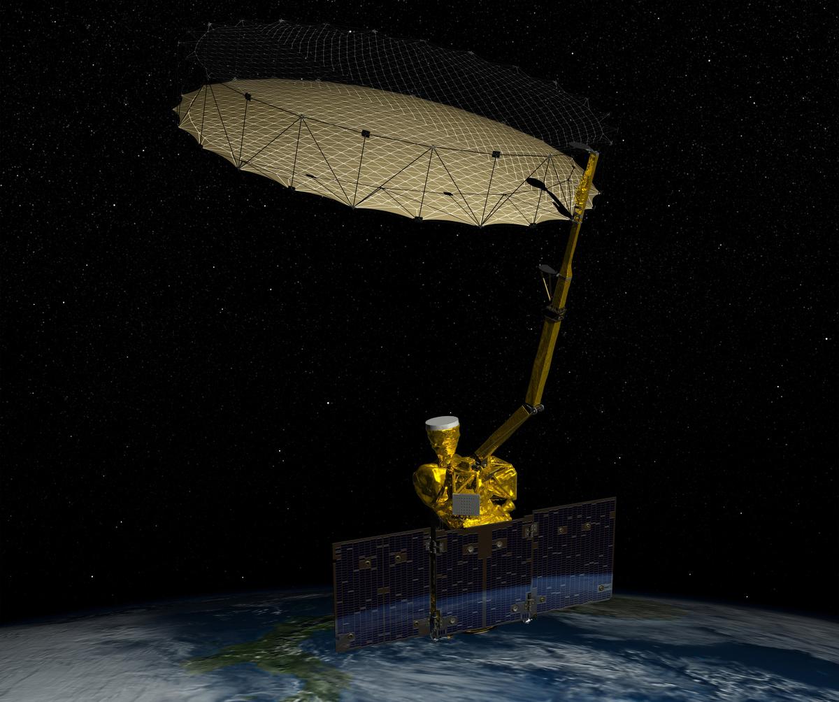 New Soil-Moisture-Mapping Satellite Carries on After Lost Instrument