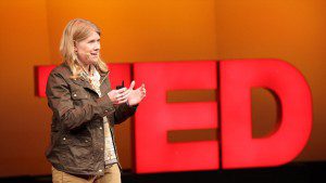 Sarah Parcak, who won the 2016 TED Prize, currently is using satellite data to help fight the looting taking place at archaeological sites across the Middle East. (Credit: Ryan Lash/TED)