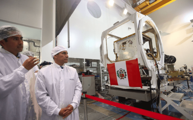 Airbus Training Peruvian Team to Operate Country's First EO Satellite