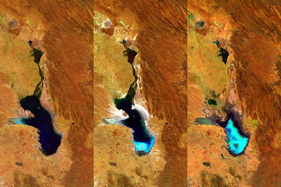 Bolivia's Second-Largest Lake Evaporates