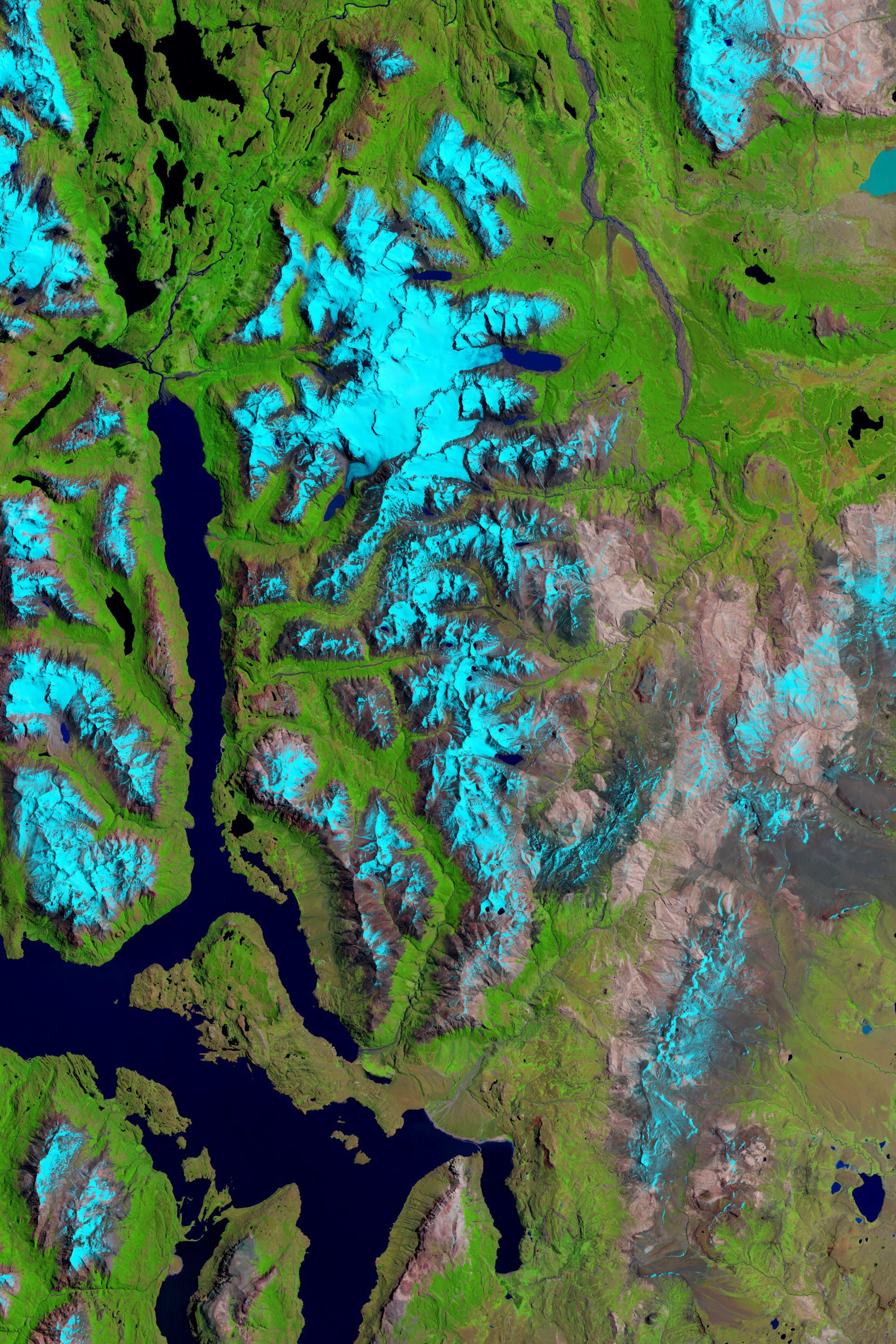 Patagonia Ice Fields Shrinking