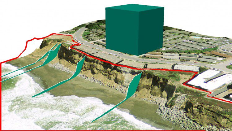 Coastal-Erosion Modeling with LiDAR and UAS Technology