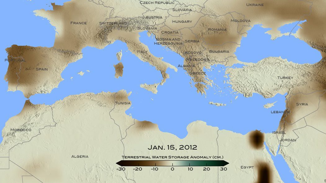 Mediterranean Drought Worst in 900 Years