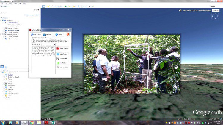 Mobile Mapping App Capturing Bat Data in Africa