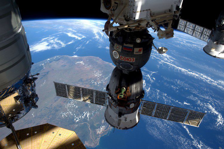High Traffic on Space Station Docking Bays