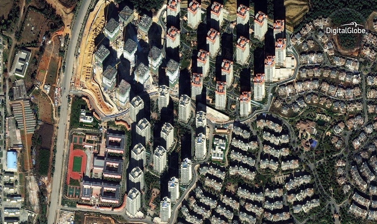 Satellites Chronicle China's ˜Ghost Cities'