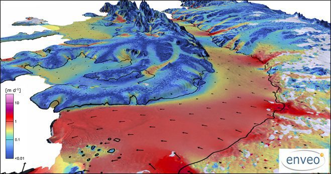 Satellites, Study Track Antarctic Ice Loss
