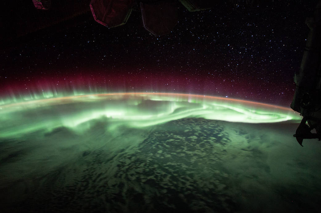 The Aurora Seen from Space