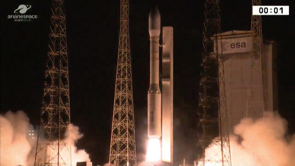 Arianespace Rocket Delivers Two New Satellites