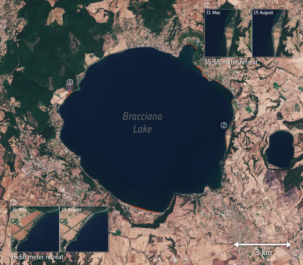 Italy's Drought Seen from Space