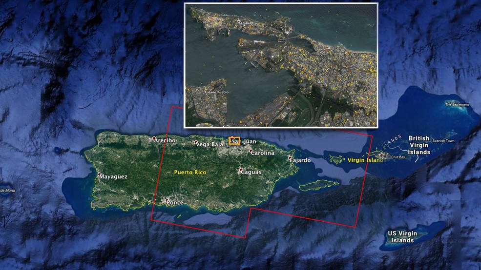 NASA Damage Map Aids Puerto Rico Hurricane Response