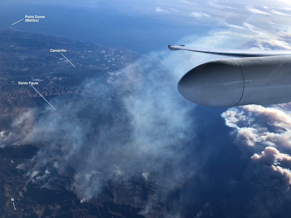 NASA Science Team Surveys California Fires with High-Altitude ER-2