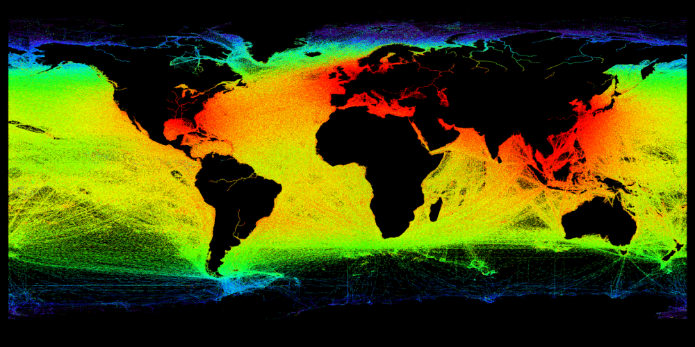 Satellites Paint Picture of Maritime Activity
