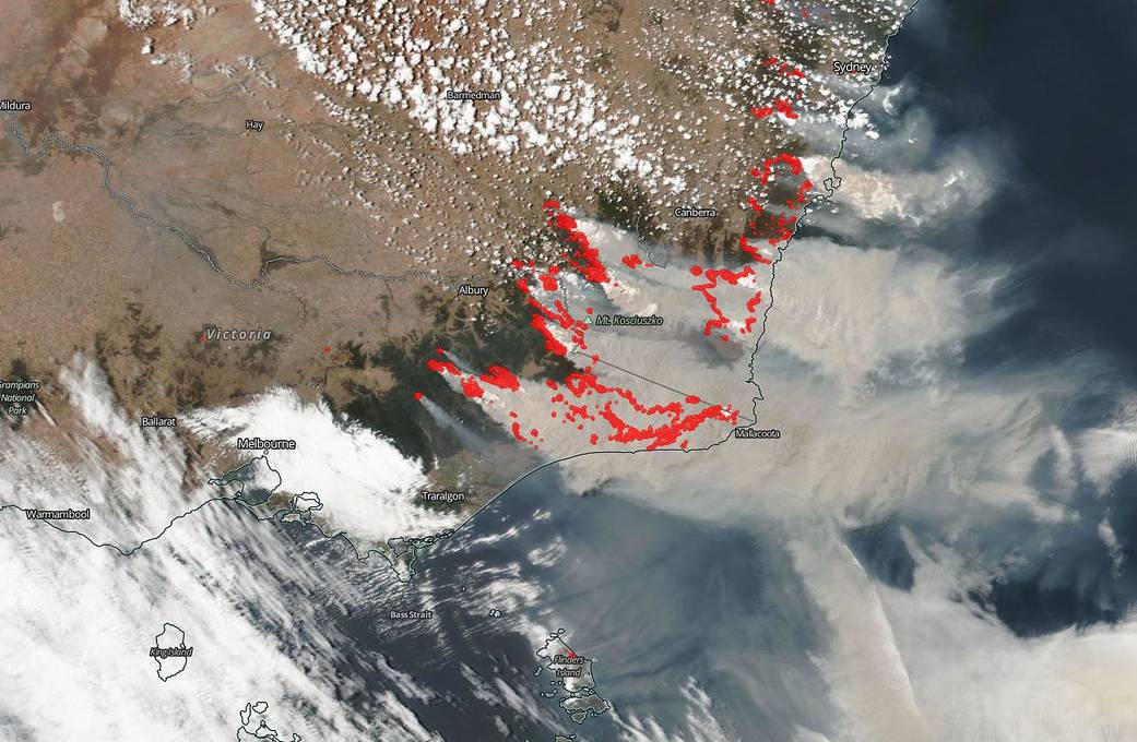 Rains Bring Very Temporary Relief to Australia's Fires