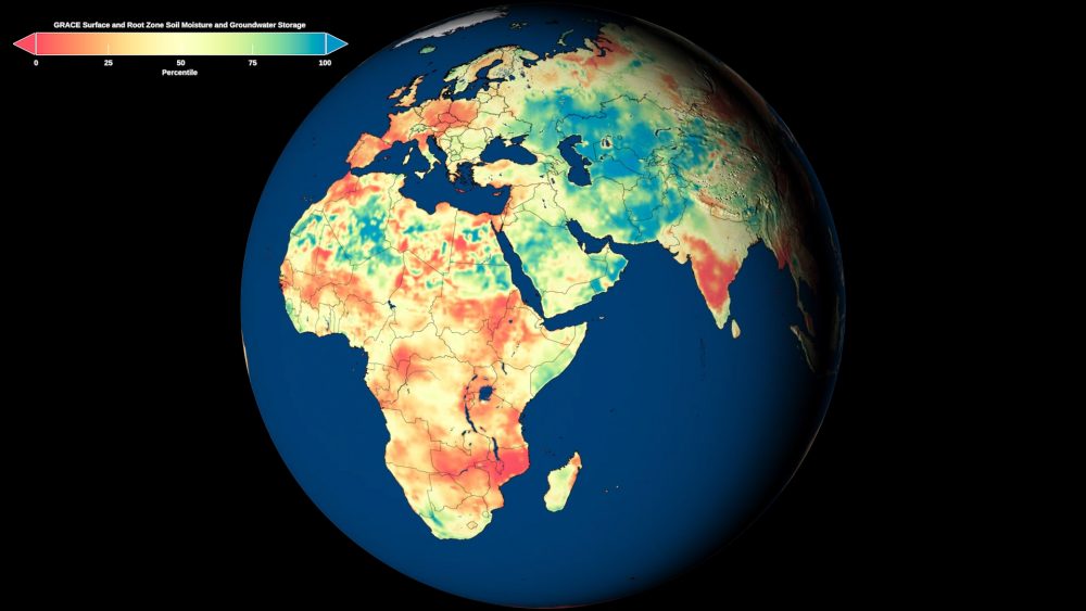 NASA, University of Nebraska Release New Global Groundwater Maps and U.S. Drought Forecasts