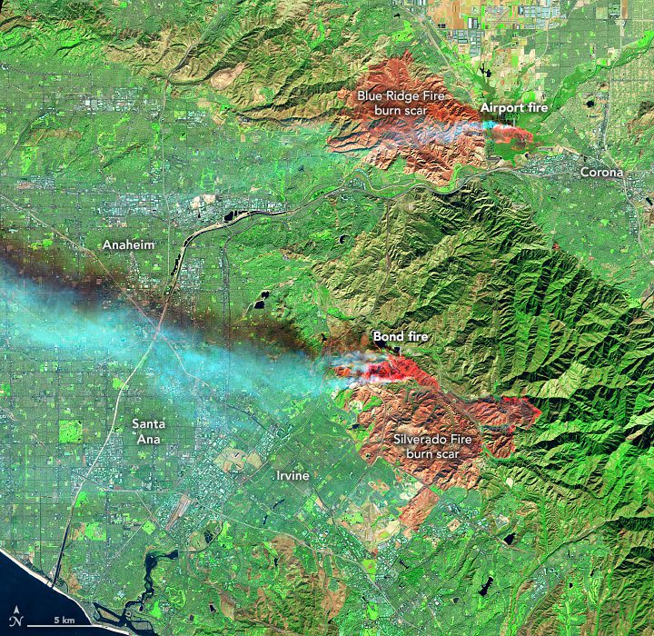 New Fires Scorch the Hills of Southern California
