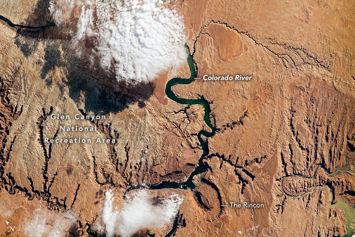 Colorado River Cuts a Canyon