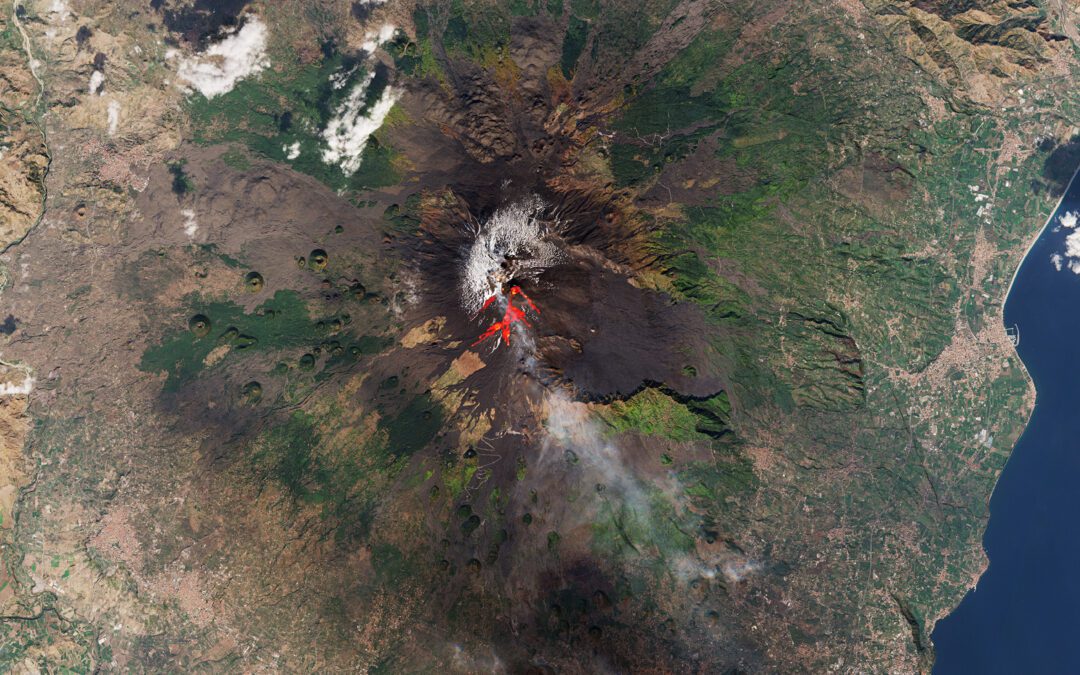 Italy’s Mount Etna Spews Lava